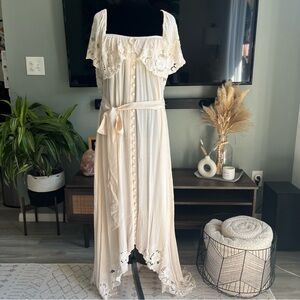 Fillyboo button-up maxi dress